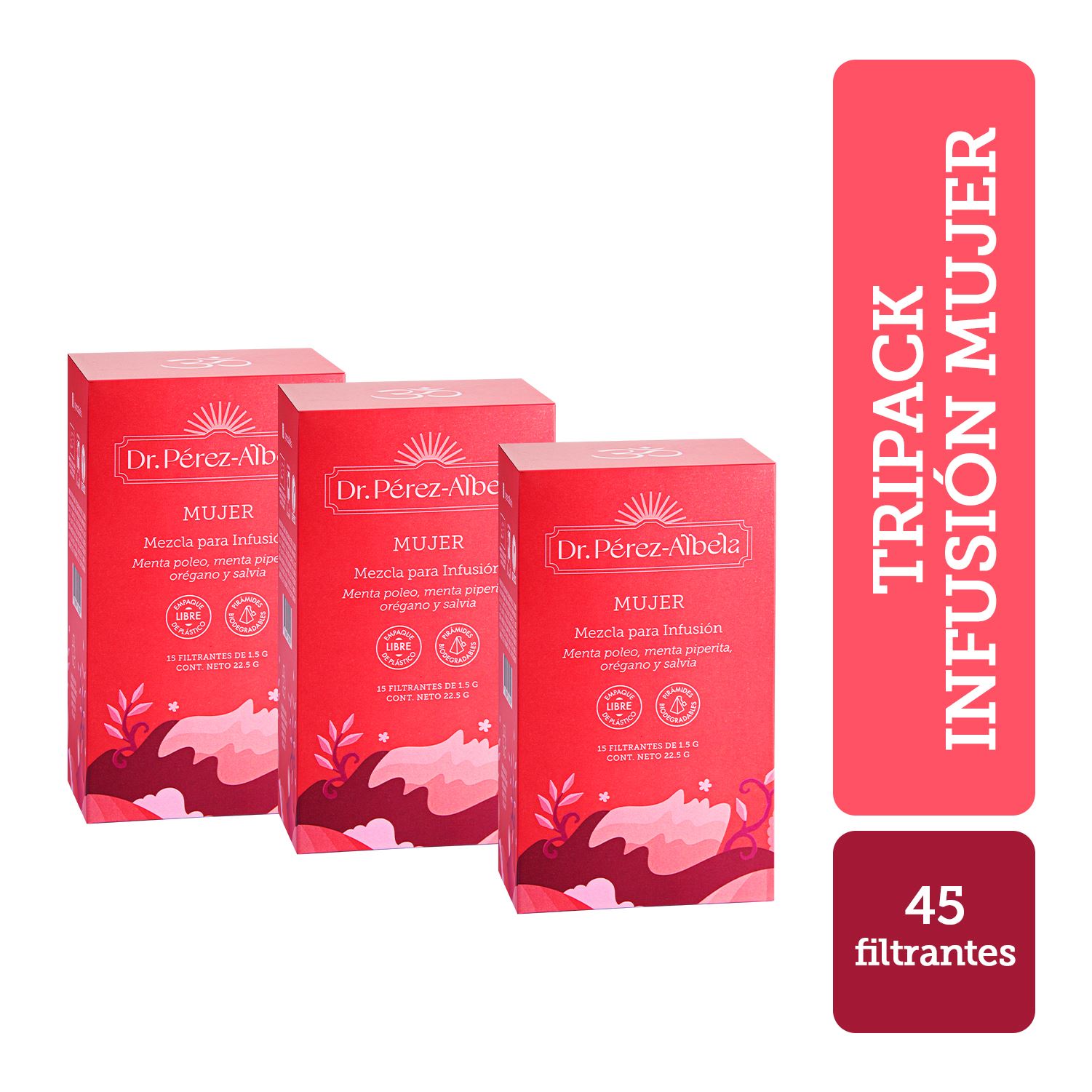 PACK 03 INFUSIÓN MUJER - Caja x 15 und